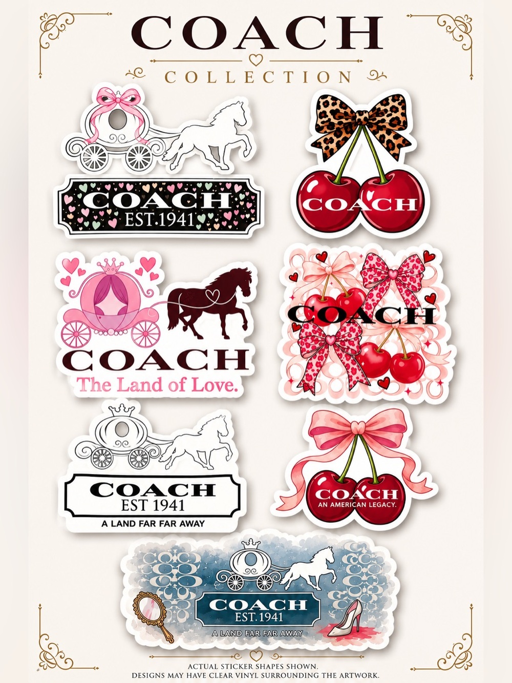 FCollection Decorative UV-DTF Stickers - Picture 11 of 16